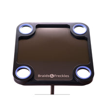 Lade das Bild in den Galerie-Viewer, Braids & Freckles • Magnetic Colorist Tray • Black